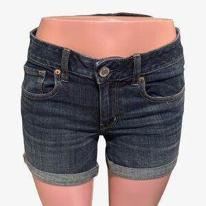 American Eagle Outfitters Dark Blue Jean Shorts